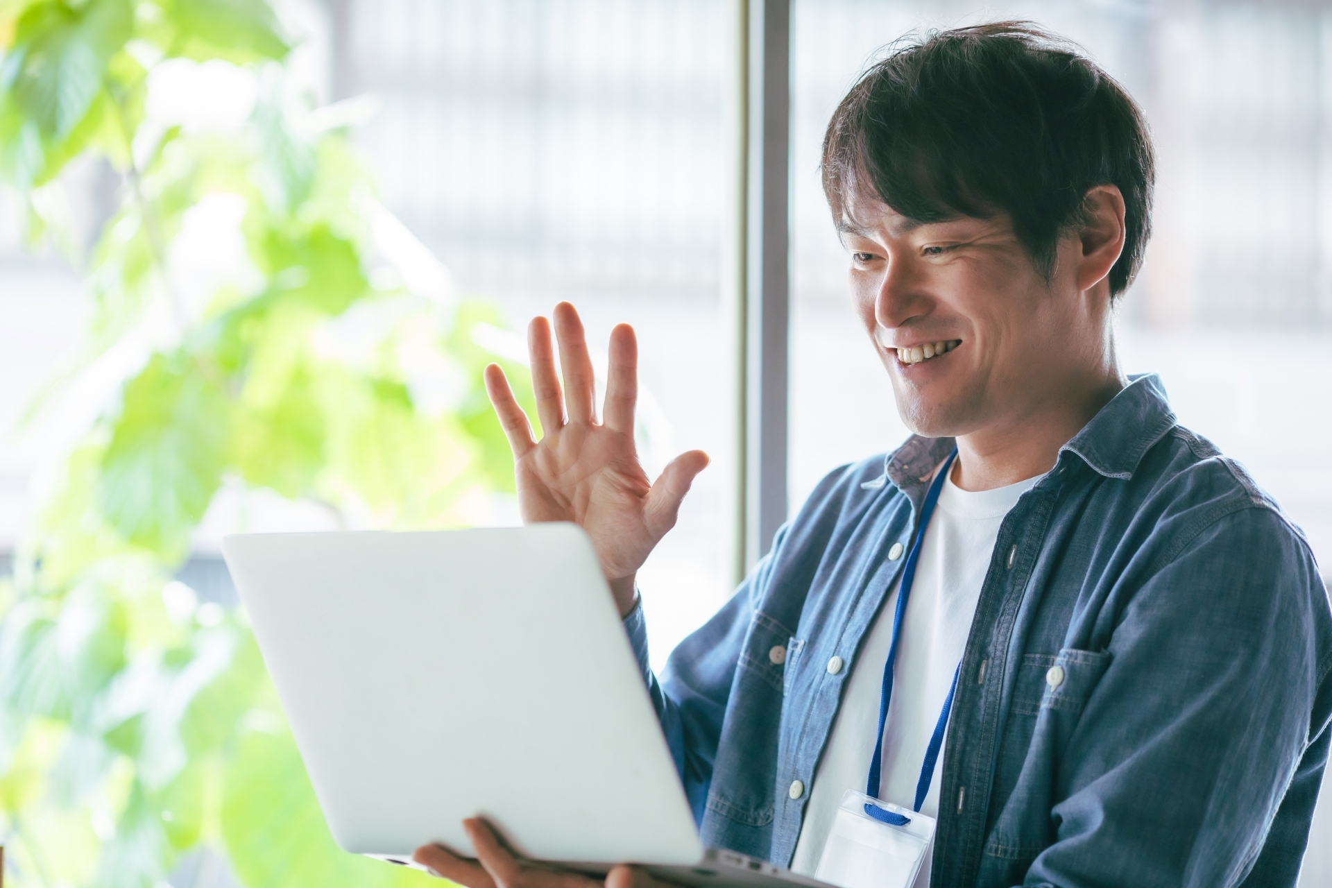 受講者が受講しているときの画像